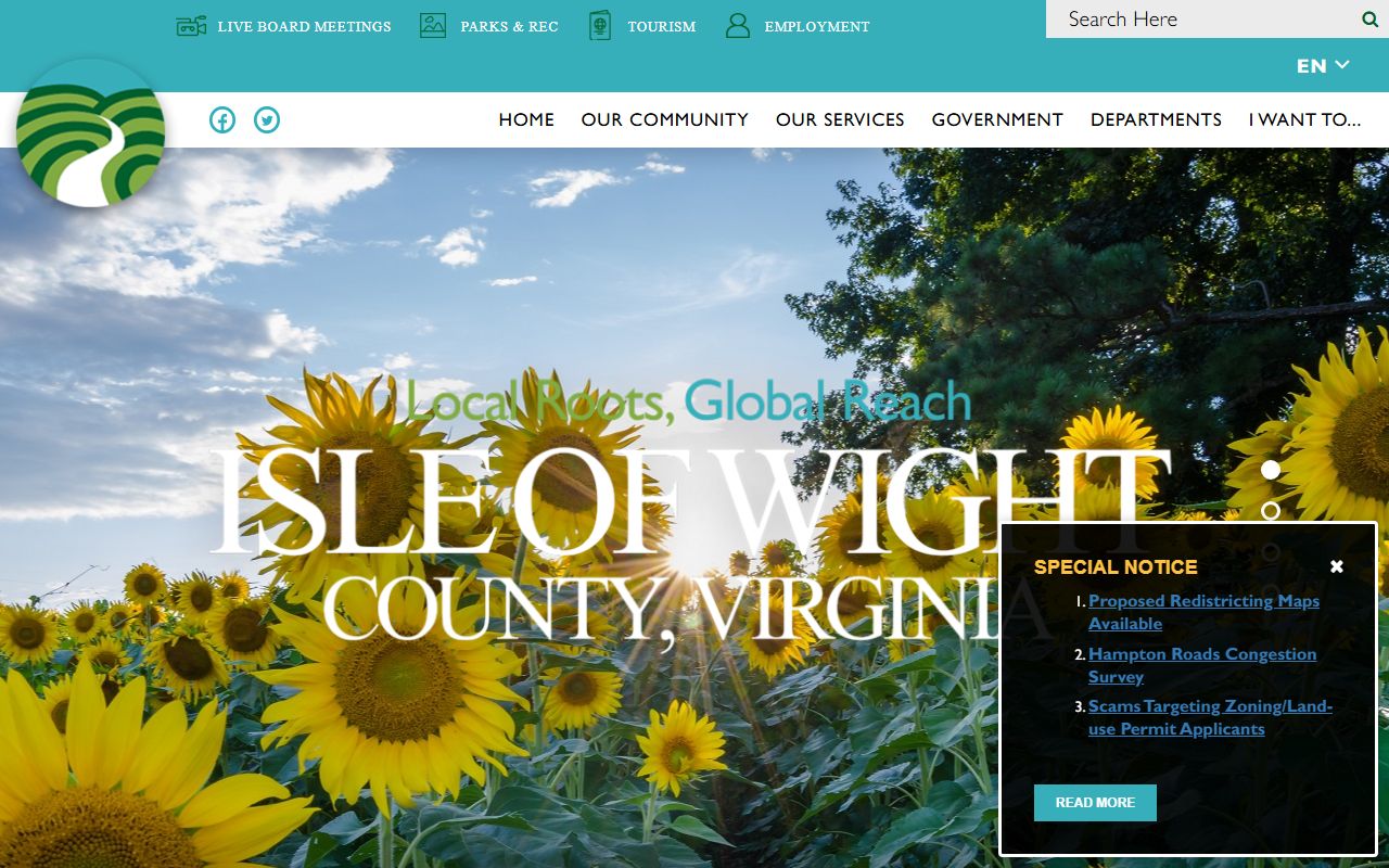 Isle of Wight County police records government website